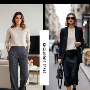 Banana Republic Light Beige Crewneck Sweater | Size Small